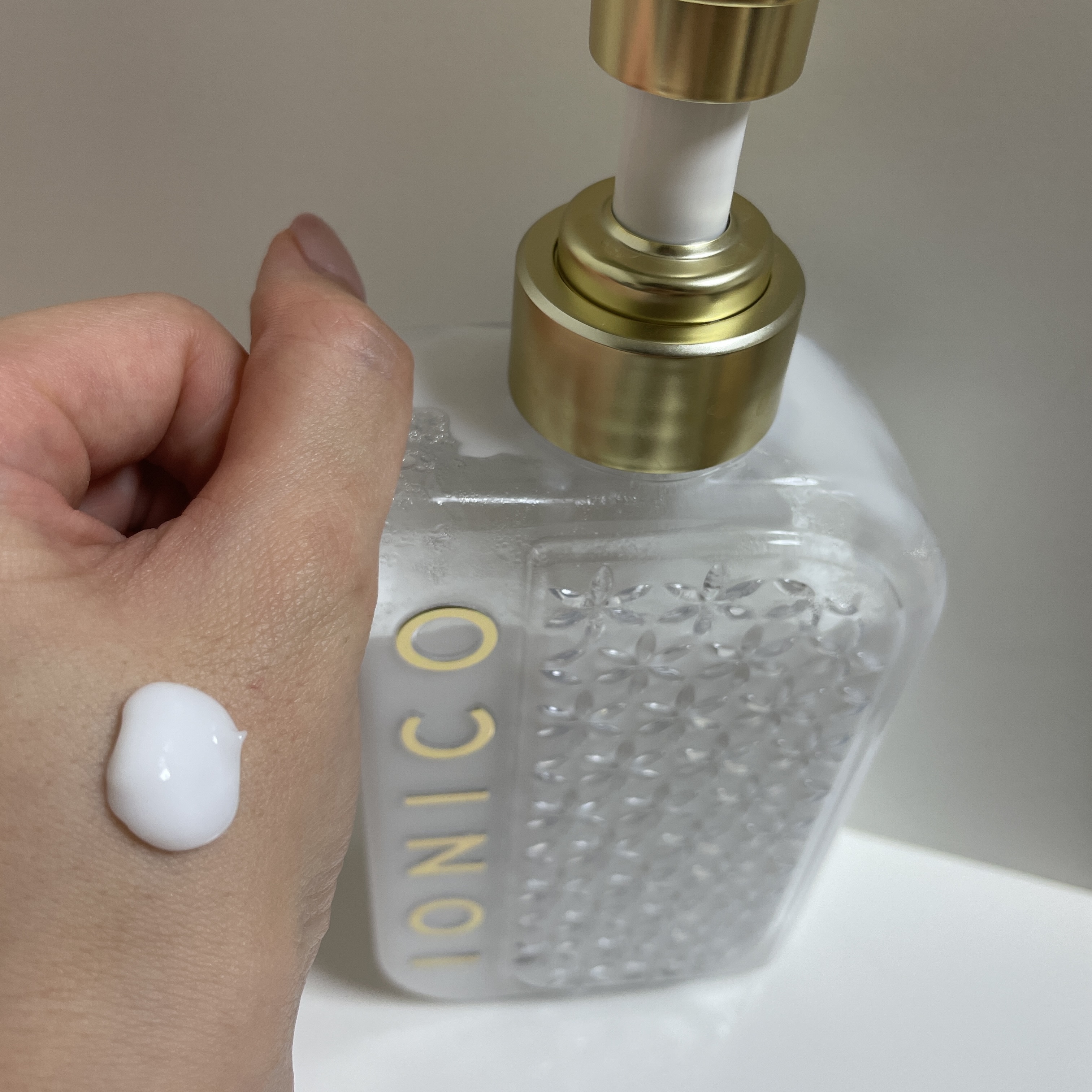 プレミアム ボンドメンテシャンプー／ボンドメンテトリートメント/IONICO/市販シャンプーを使ったクチコミ（3枚目）