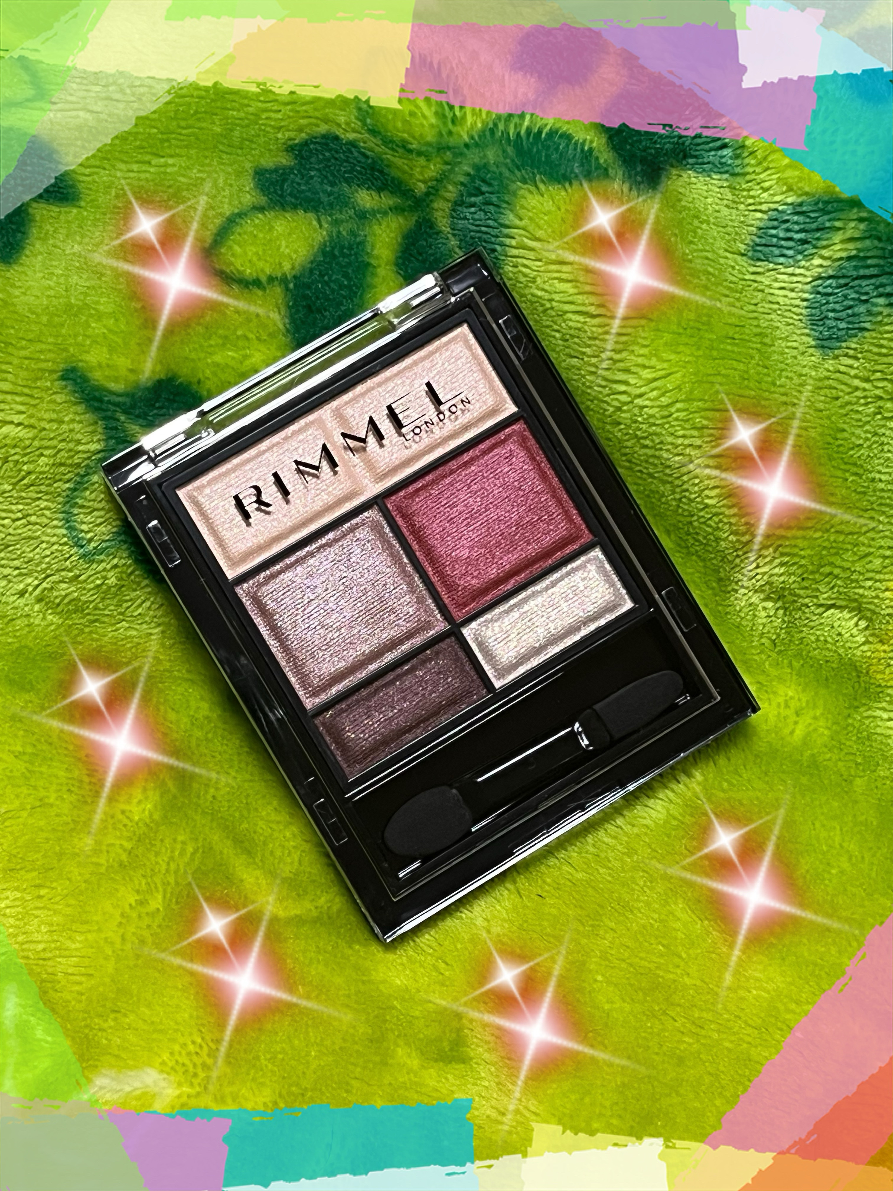 ワンダー スウィート アイシャドウ 005 甘酸っぱく自由なクランベリーラテショコラ/リンメル ロンドン/アイシャドウパレットを使ったクチコミ（3枚目）