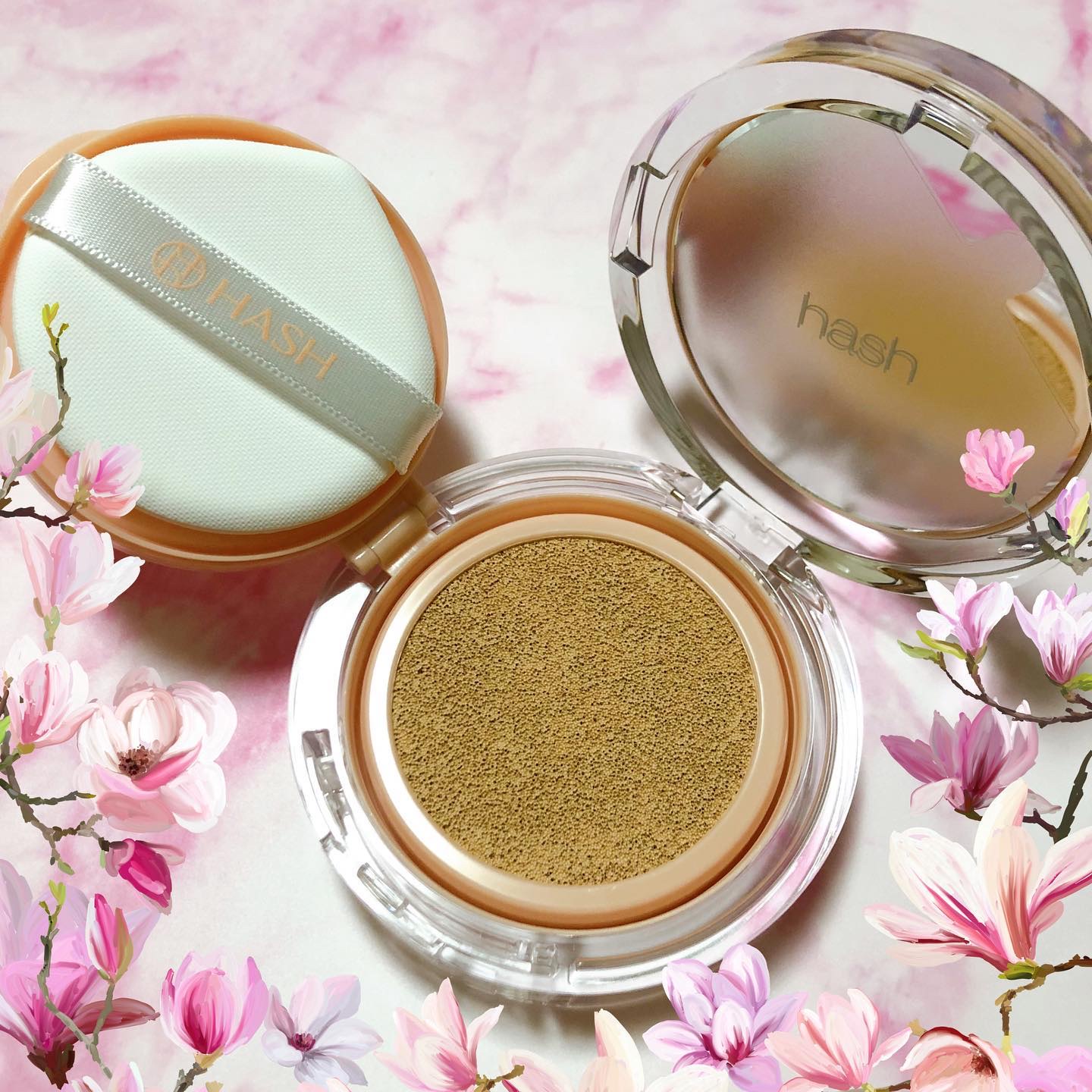 デューイーグロー フィッティング クッション/HASH/クッションファンデーションを使ったクチコミ（3枚目）