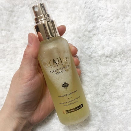 ダルバ ホワイトトリュフファーストスプレーセラム/ダルバ/ミスト状化粧水を使ったクチコミ(4枚目)