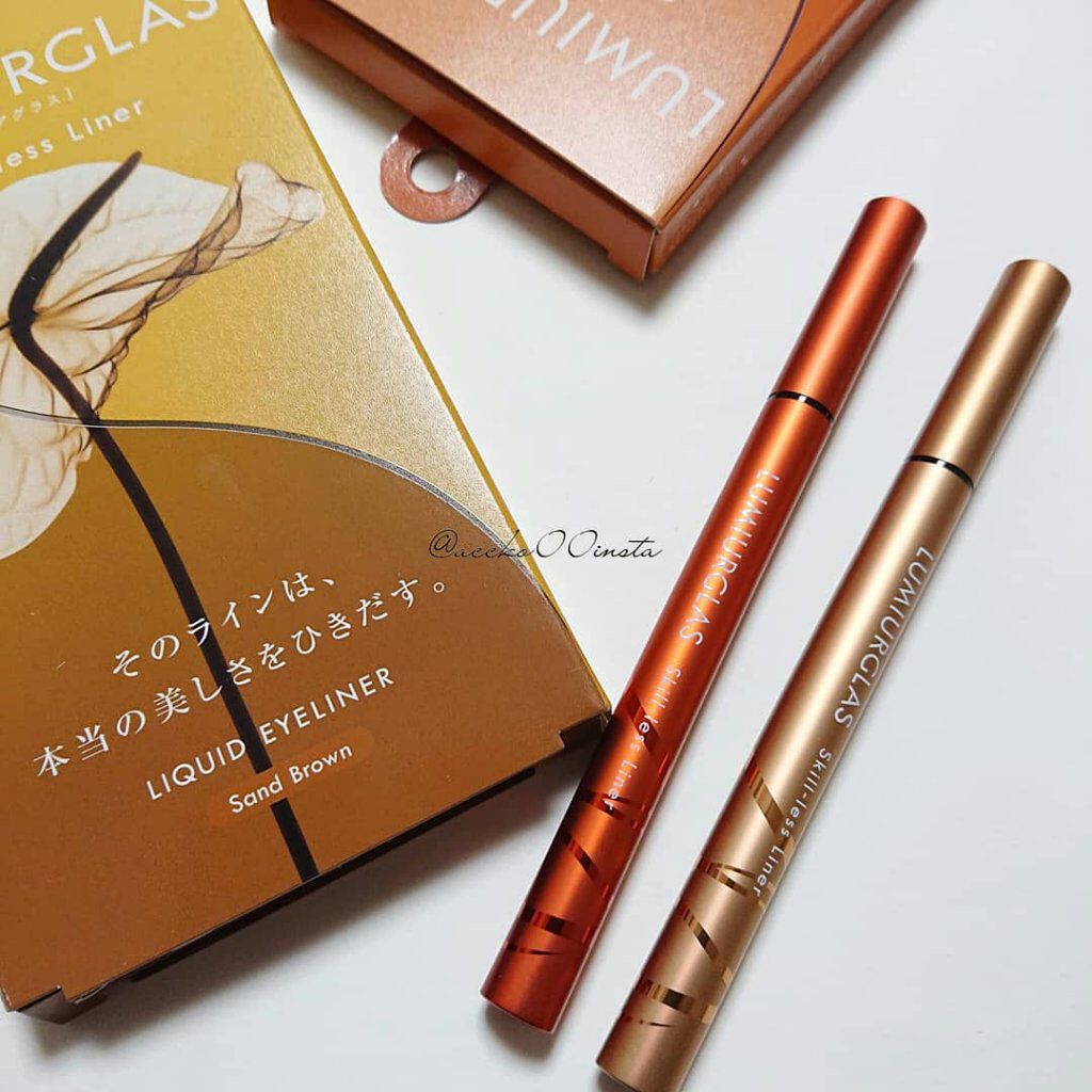 スキルレスライナー/LUMIURGLAS/リキッドアイライナーを使ったクチコミ（1枚目）