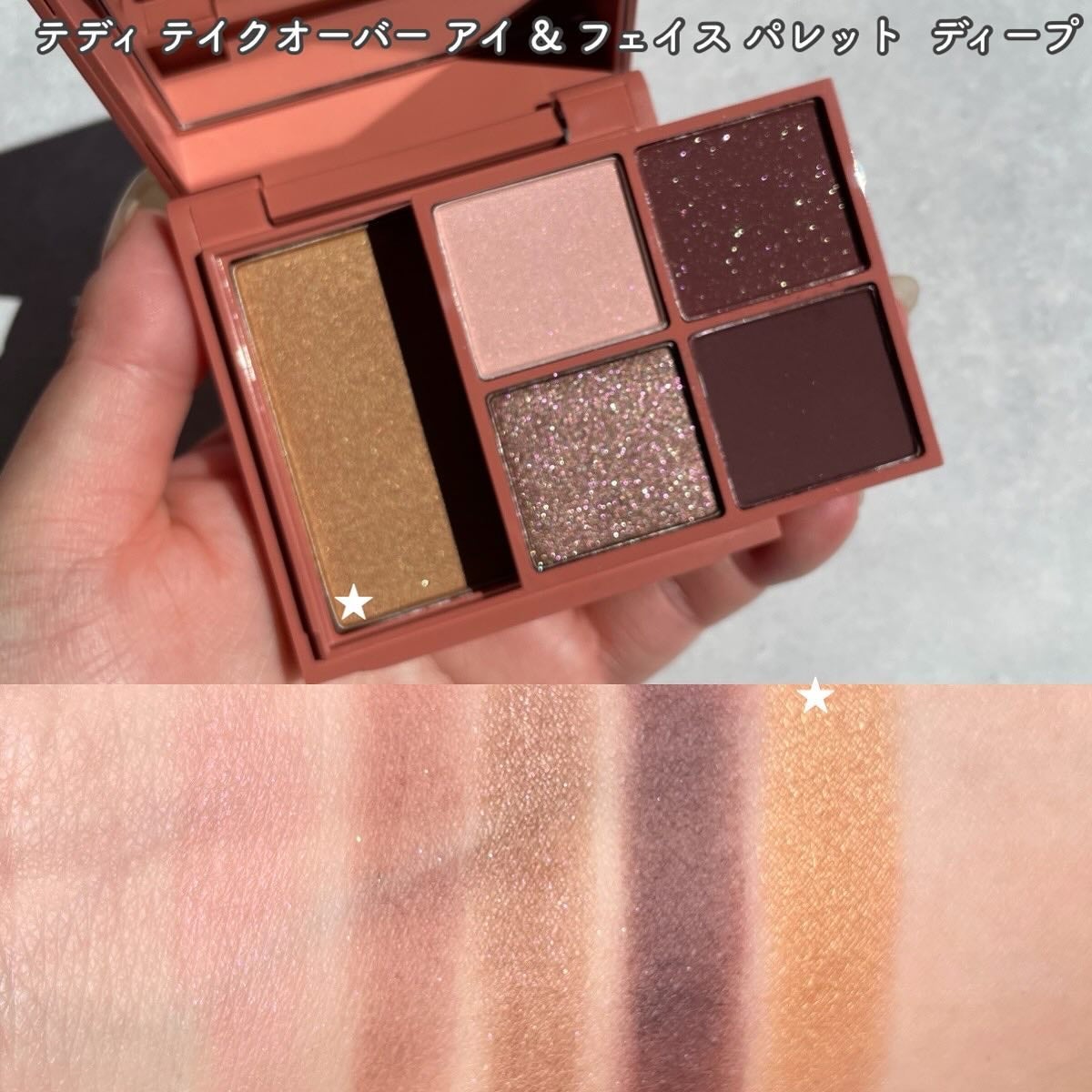 テディ テイクオーバー アイ & フェイスパレット/M・A・C/アイシャドウパレットを使ったクチコミ(5枚目)