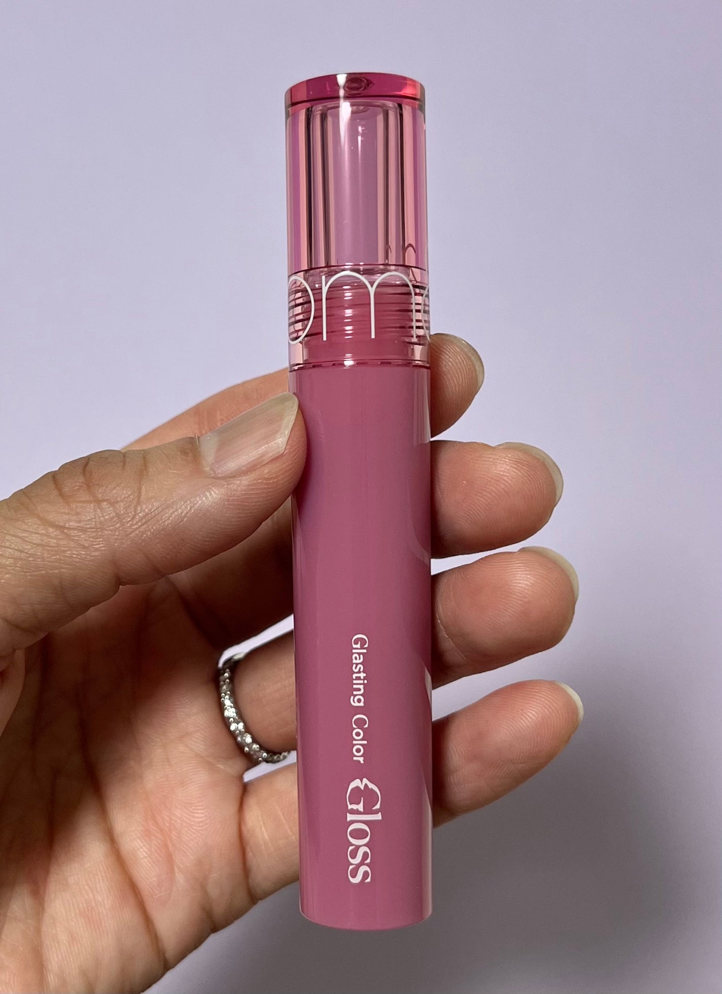 グラスティングカラーグロス/rom&nd/リップグロスを使ったクチコミ(7枚目)