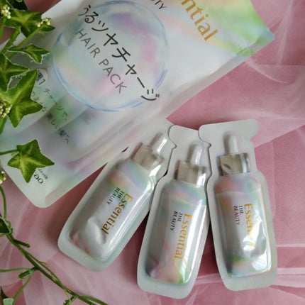 ザビューティ うるツヤチャージヘアパック/エッセンシャル/ヘアマスク・ヘアパックを使ったクチコミ(1枚目)