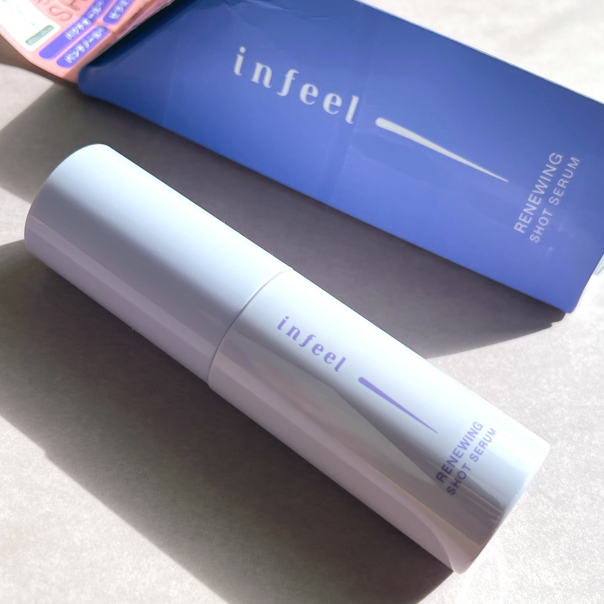 infeel リニューイングショットセラム[美容液]/Rz+ by ROSETTE/美容液を使ったクチコミ（1枚目）