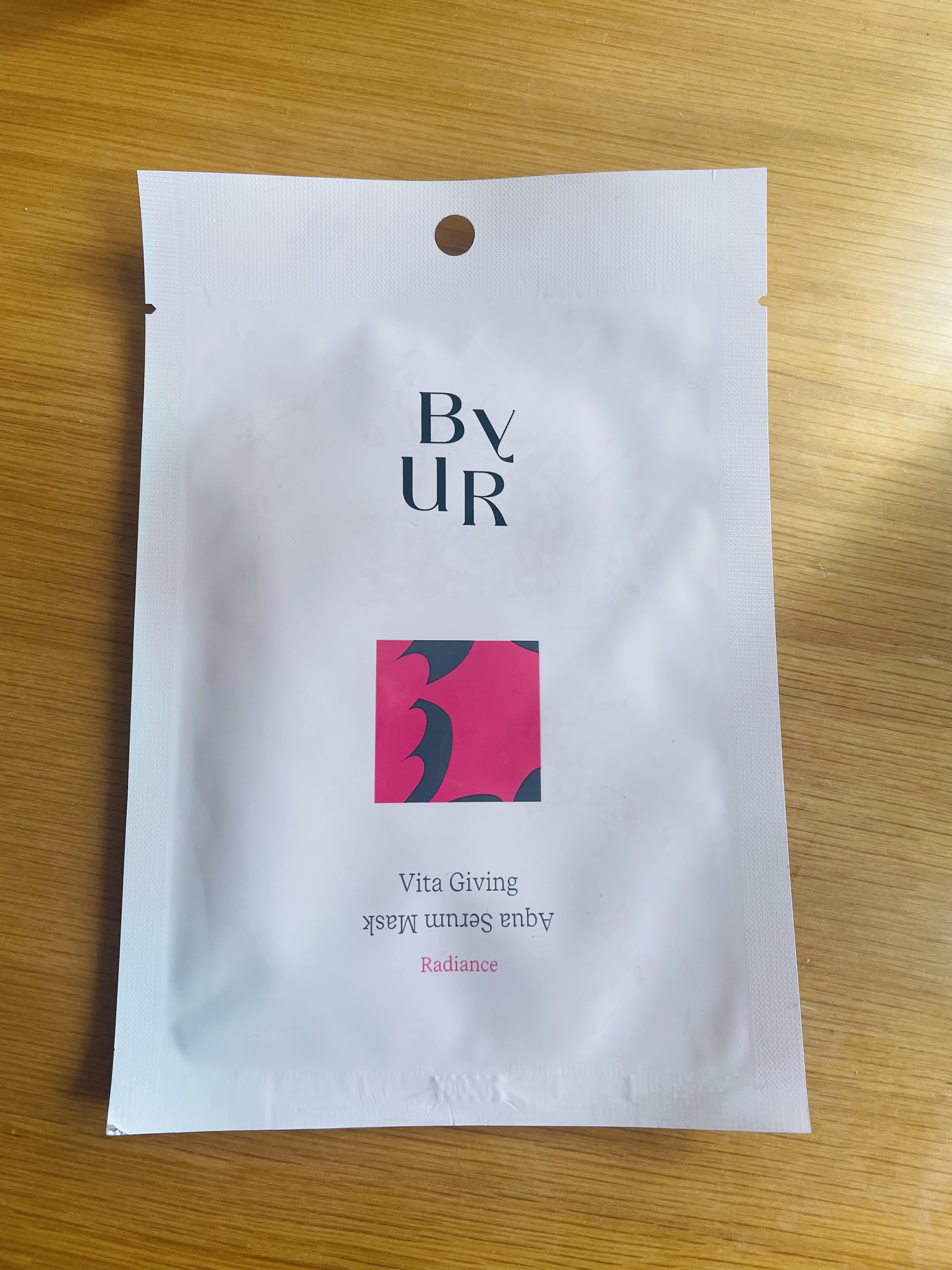 ビタギビング アクアセラムマスク/ByUR/シートマスク・パックを使ったクチコミ（1枚目）