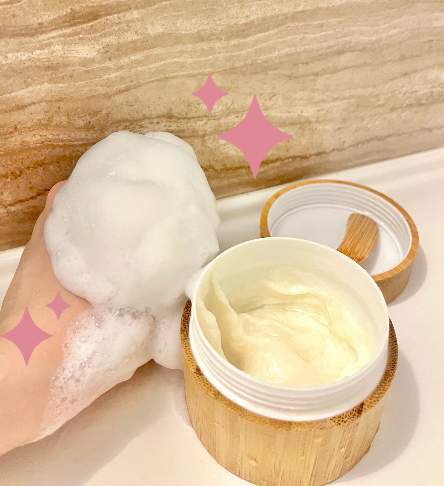 LIVING-OIL SOAP 生せっけん(洗顔・ボディソープ)/soel/洗顔石鹸を使ったクチコミ(2枚目)