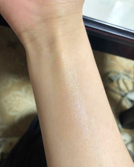 UR GLAM FACE GLOSS STICK/U R GLAM/ジェル・クリームチークを使ったクチコミ(2枚目)