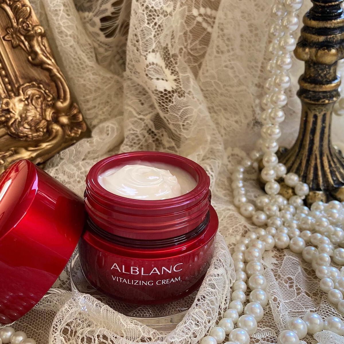バイタライジングクリーム/ALBLANC/フェイスクリームを使ったクチコミ(6枚目)