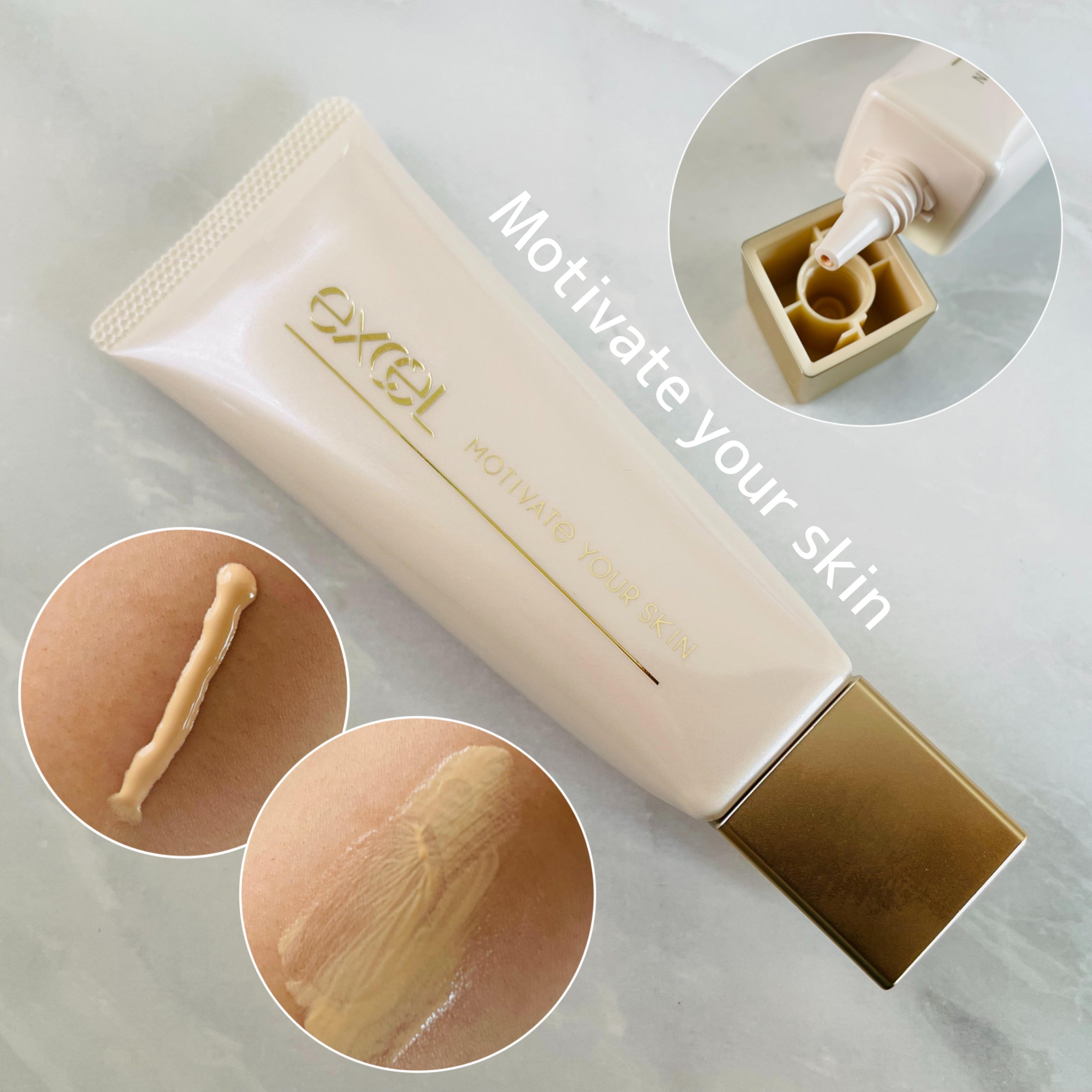 モチベートユアスキン/excel/化粧下地を使ったクチコミ（2枚目）