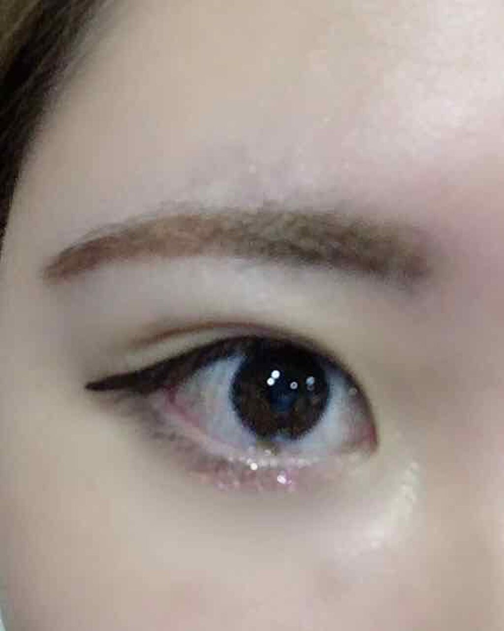 グリッターライナー/b idol/グリッターを使ったクチコミ(2枚目)