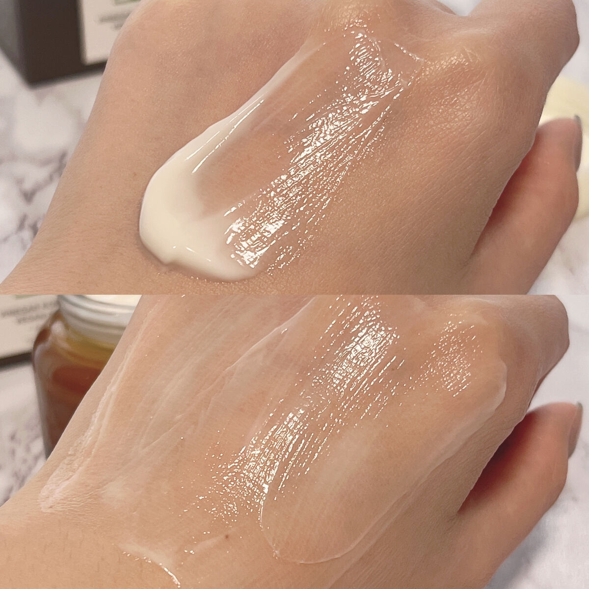 ビネガー コンブチャヴィーガン クリーム/JUICE TO CLEANSE/フェイスクリームを使ったクチコミ（3枚目）