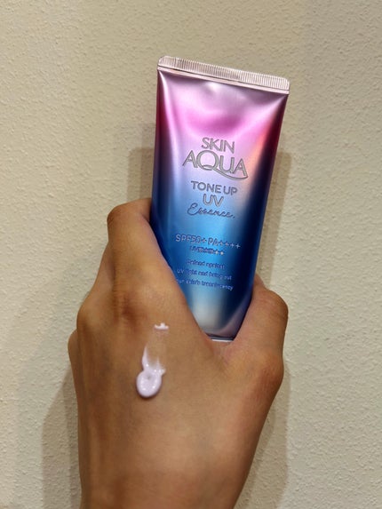 スキンアクア トーンアップUVエッセンス/スキンアクア/日焼け止めクリームを使ったクチコミ(3枚目)