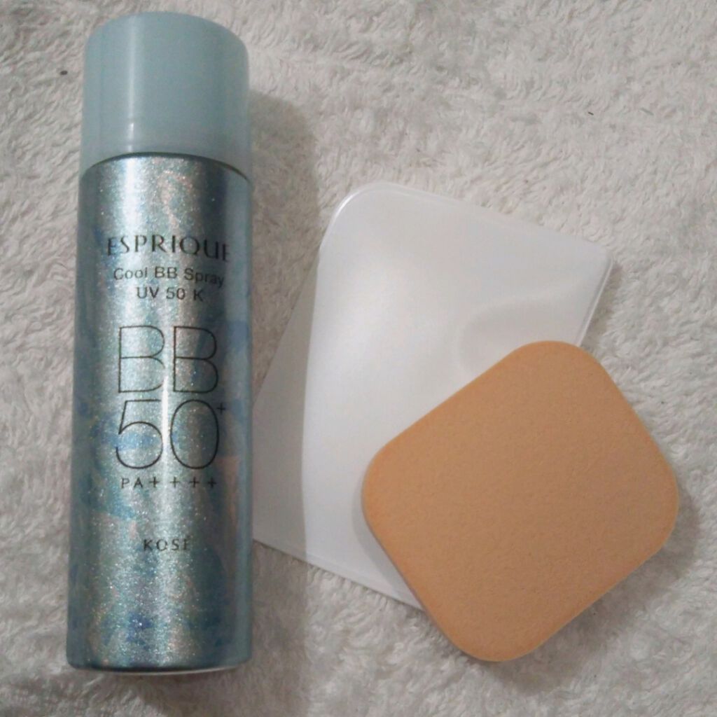 ひんやりタッチ BBスプレー UV 50 K 02 標準的な肌色/ESPRIQUE/BBクリームを使ったクチコミ（1枚目）