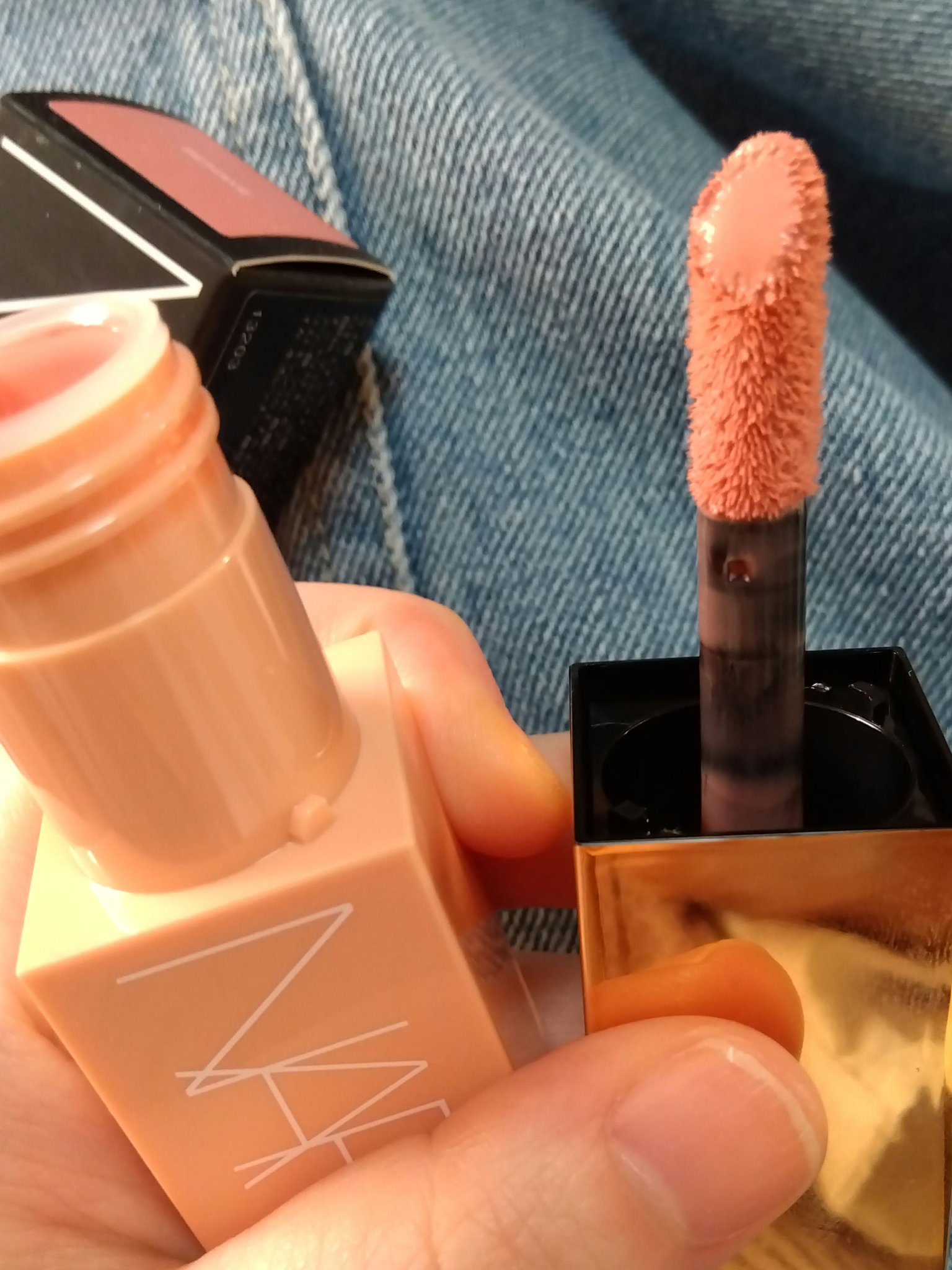  アフターグロー　リキッドブラッシュ/NARS/リキッドチークを使ったクチコミ（2枚目）