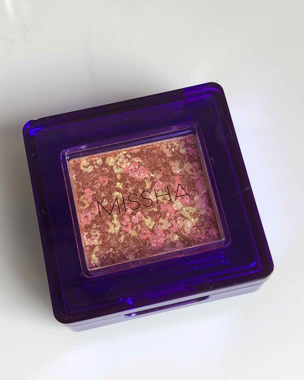 グリッタープリズム　メタル/MISSHA/単色アイシャドウを使ったクチコミ（2枚目）