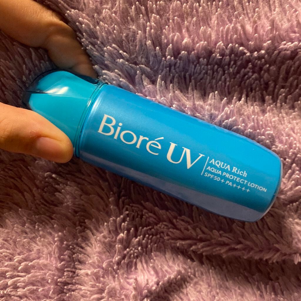 ビオレUVアクアリッチ アクアプロテクトローション(水層パックUV)/ビオレ/日焼け止め・UVケアを使ったクチコミ(1枚目)