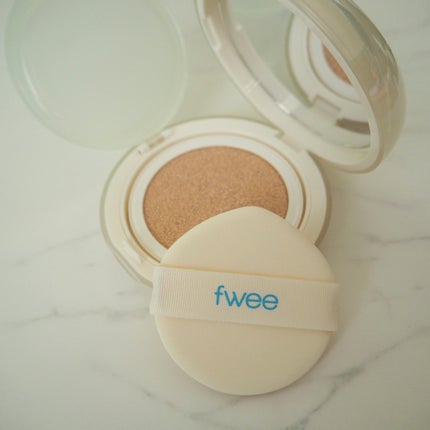 フィー クッションエッグフィットカバー/fwee/クッションファンデーションを使ったクチコミ(2枚目)