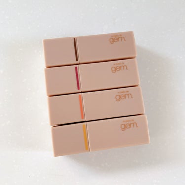 la peau de gem. gemini lip stickのクチコミ「\la peau de gem. gemini lip stick/

シアーブラウン l-1.....」（1枚目）