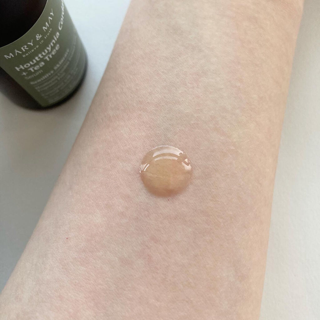 ドクダミ＋ティーツリーエキスセラム/MARY&MAY/美容液を使ったクチコミ（2枚目）