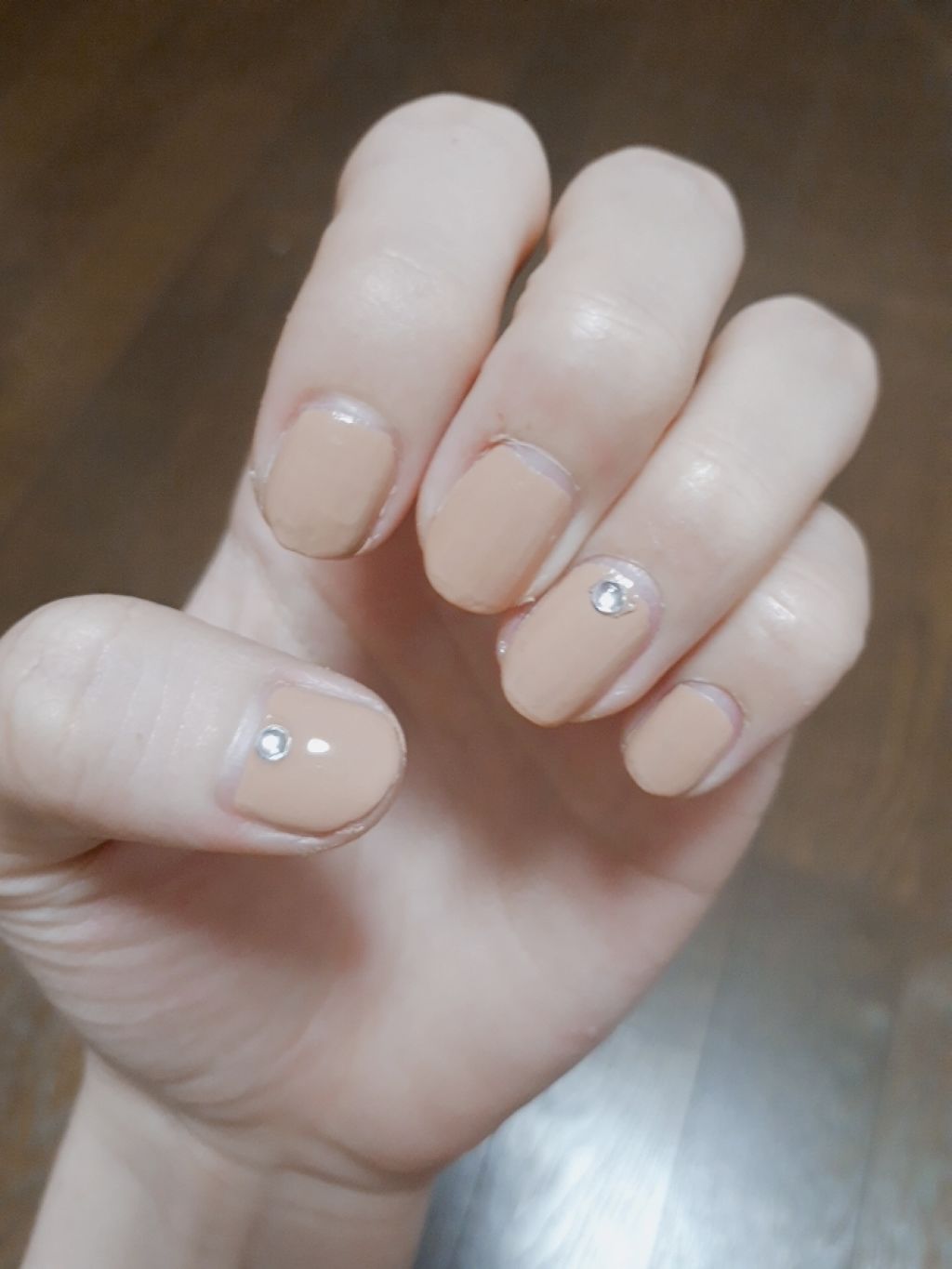 SHジェルネイル(ライト不要)/セリア/ジェルネイルを使ったクチコミ(2枚目)