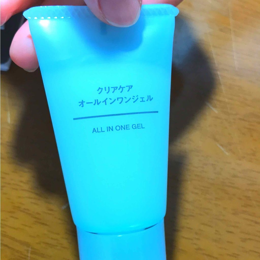 クリアケアオールインワンジェル/無印良品/オールインワン化粧品を使ったクチコミ(1枚目)