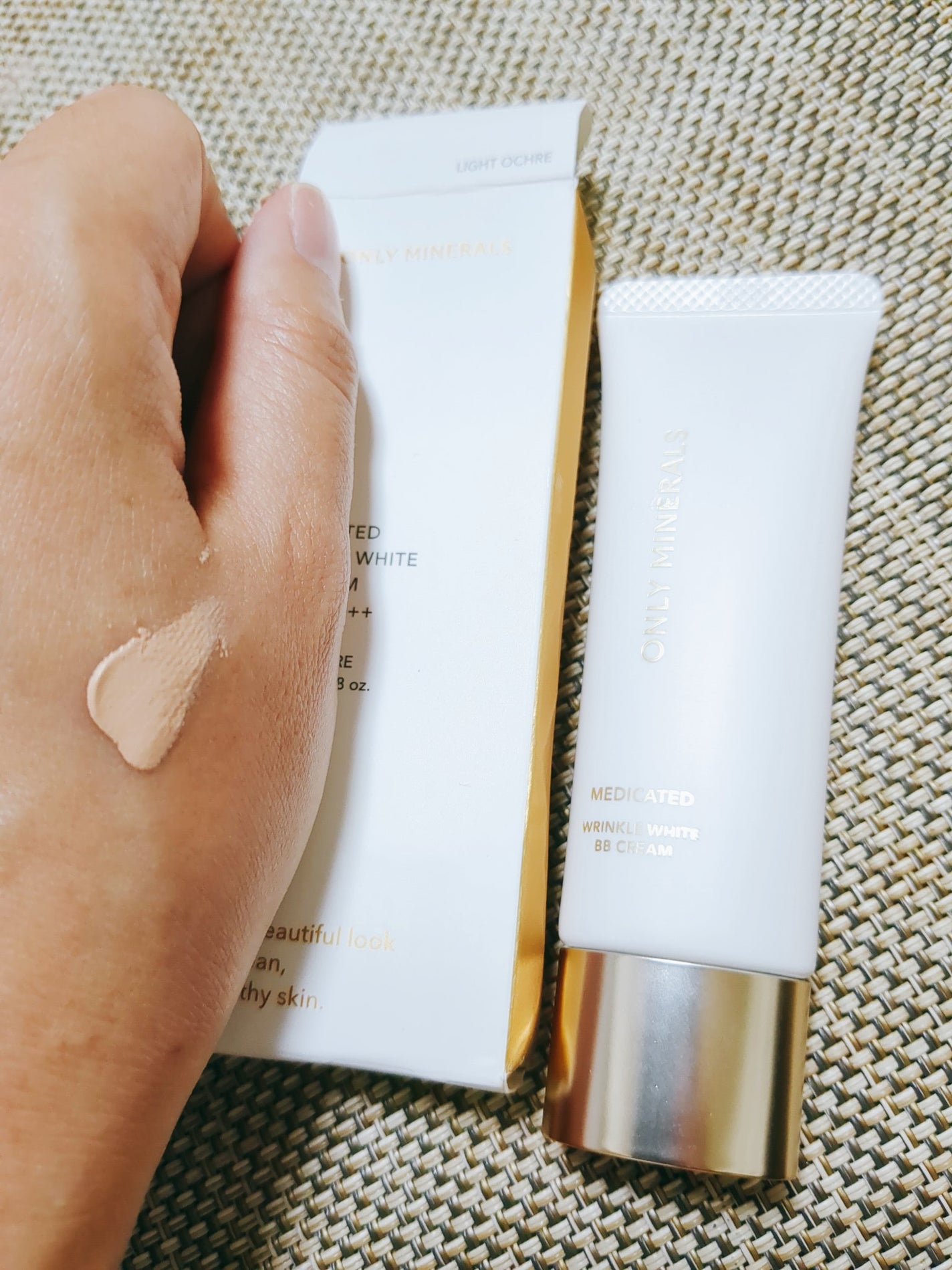 薬用 リンクルホワイトBBクリーム/ONLY MINERALS/BBクリームを使ったクチコミ(4枚目)