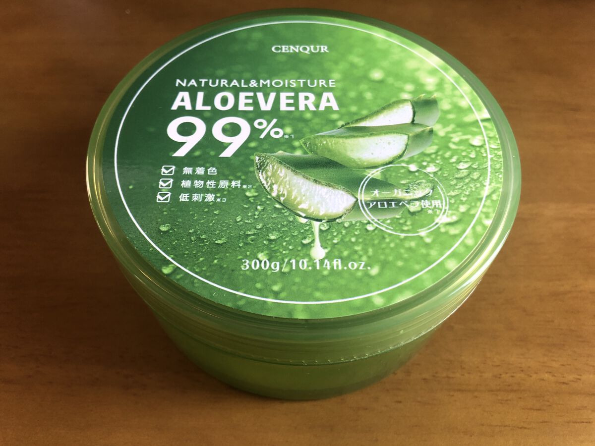 モイスチャーゲルアロエALN/CENQUR/その他スキンケアを使ったクチコミ（1枚目）