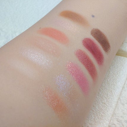 エクスプローラ12色 動物アイシャドウパレット/PERFECT DIARY/アイシャドウパレットを使ったクチコミ(4枚目)