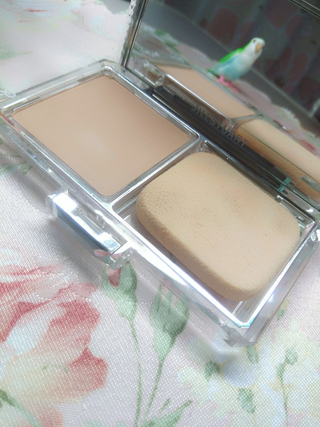 エヴァーラスティングシルク パウダーファンデーション クリスタルパーフェクション/JILL STUART/パウダーファンデーションを使ったクチコミ（2枚目）