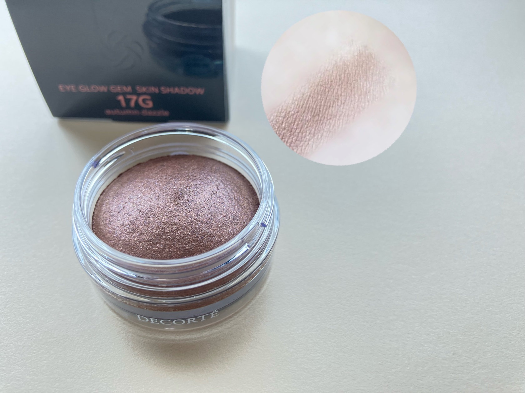 アイグロウジェム スキンシャドウ/DECORTÉ/ジェル・クリームアイシャドウを使ったクチコミ（2枚目）