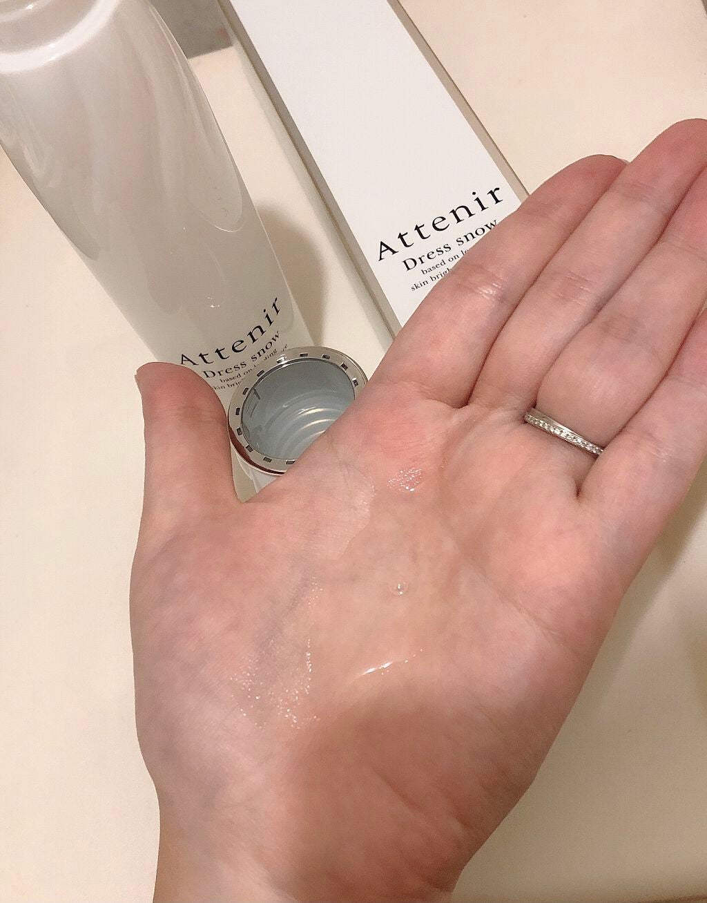 ドレススノー ローション【医薬部外品】 /アテニア/化粧水を使ったクチコミ(3枚目)