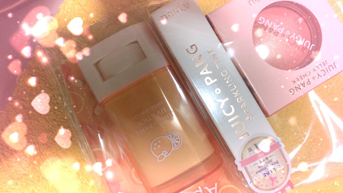 アピュー ジューシーパン UVスティック/A’pieu/日焼け止め・UVケアを使ったクチコミ（1枚目）