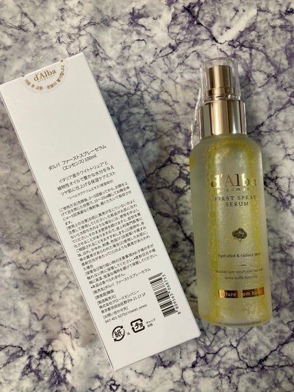 ダルバ ホワイトトリュフファーストスプレーセラム/ダルバ/ミスト状化粧水を使ったクチコミ(2枚目)