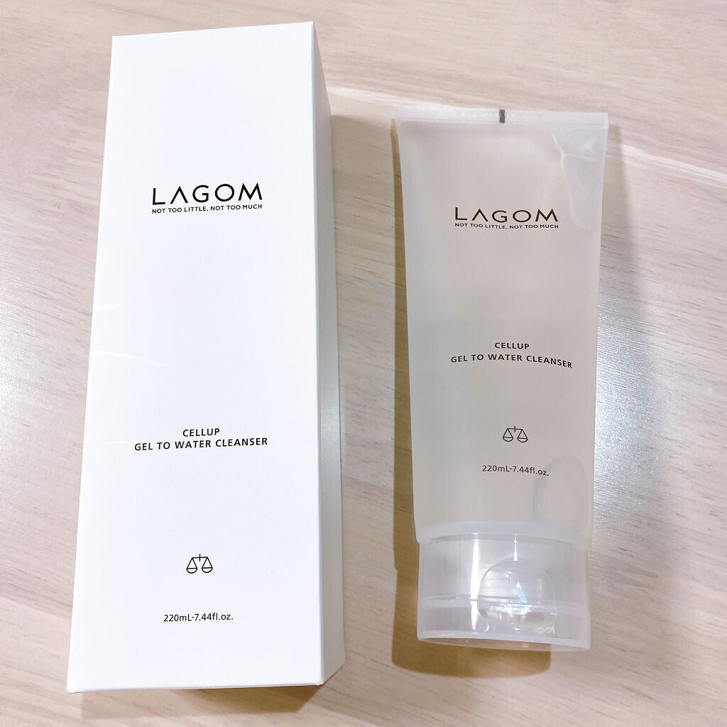 ラゴム ジェルトゥウォーター クレンザー(朝用洗顔)/LAGOM /その他洗顔料を使ったクチコミ(2枚目)