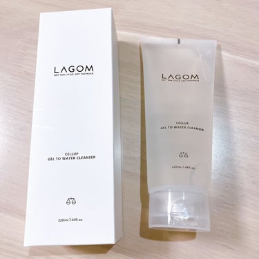 ラゴム ジェルトゥウォーター クレンザー(朝用洗顔)/LAGOM /洗顔フォームを使ったクチコミ（2枚目）