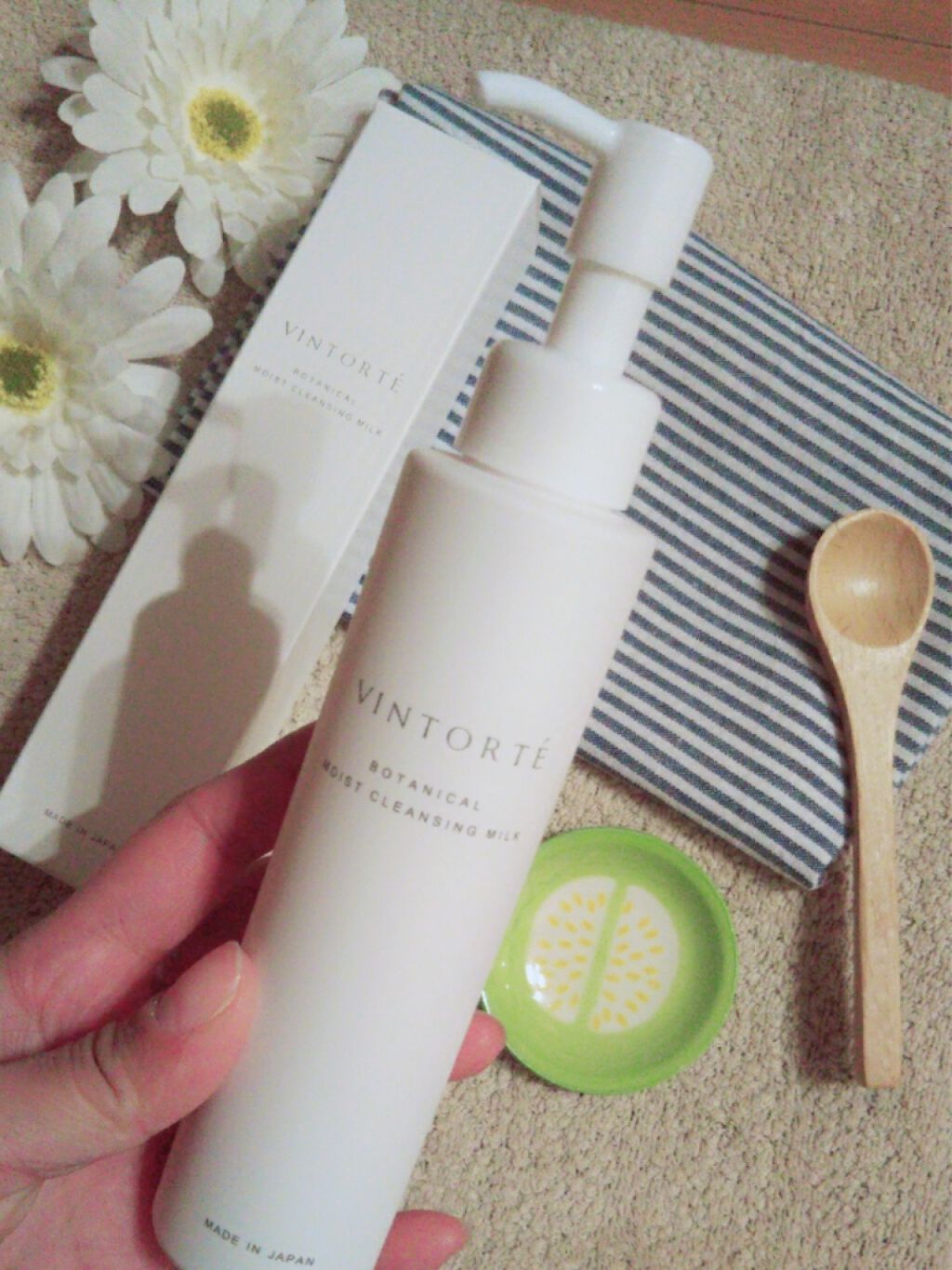 ボタニカルモイストクレンジングミルク/ヴァントルテ/ミルククレンジングを使ったクチコミ（1枚目）