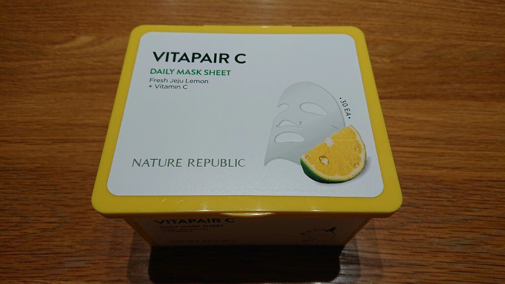 ビタペアCデイリーシートマスク/ネイチャーリパブリック/シートマスク・パックを使ったクチコミ(1枚目)