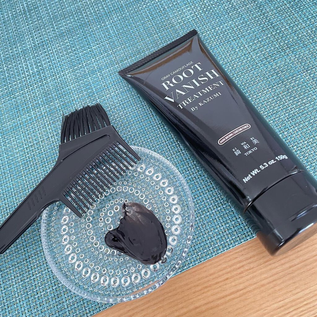 ROOT VANISH 白髪染めカラーシャンプー/ トリートメント/綺和美/市販シャンプーを使ったクチコミ(9枚目)