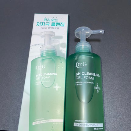 弱酸性クレンジングジェルフォーム/Dr.G/その他洗顔料を使ったクチコミ(1枚目)