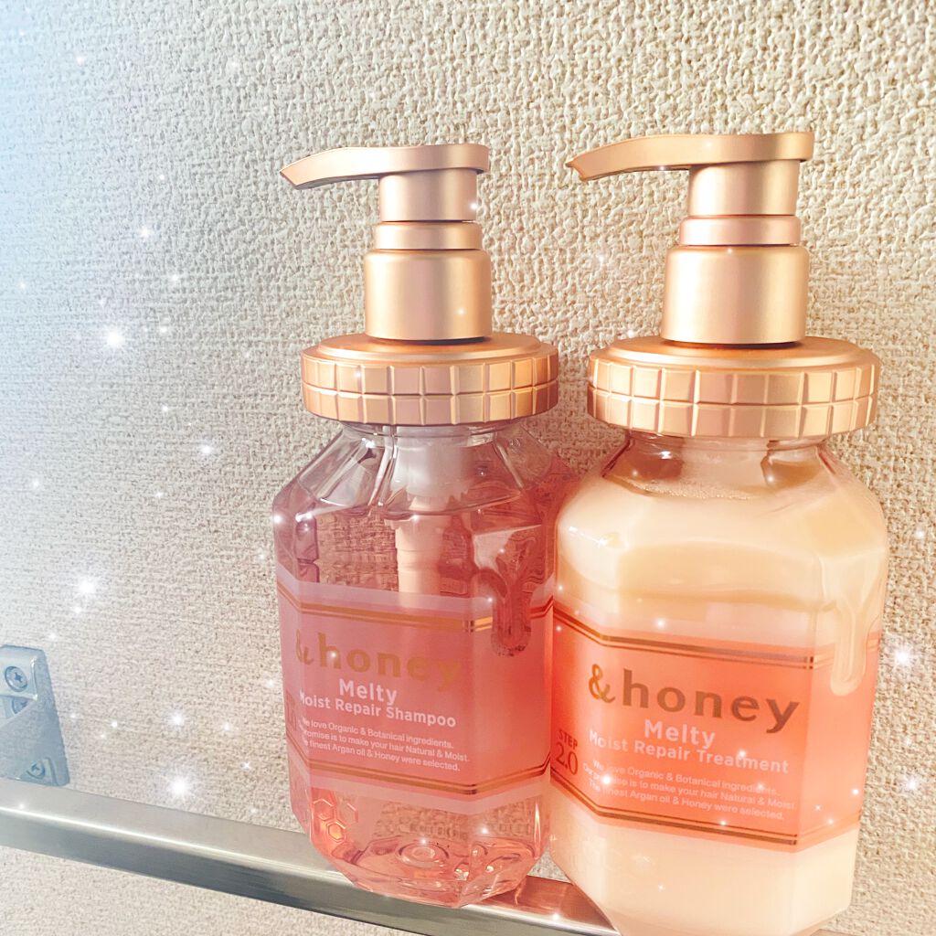 &honey Melty モイストリペア シャンプー1.0/モイストリペア ヘアトリートメント2.0/&honey/市販シャンプーを使ったクチコミ(1枚目)