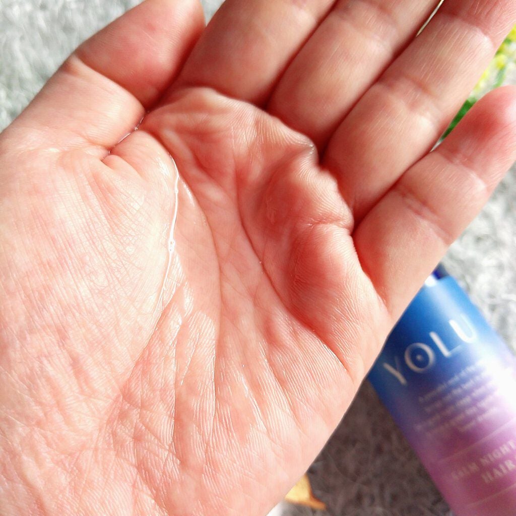 カームナイトリペアヘアオイル/YOLU/ヘアオイルを使ったクチコミ(3枚目)