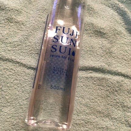 FUJI  SUN SUI ナチュラルミネラルウォーター/富士の源水/ミネラルウォーターを使ったクチコミ(1枚目)