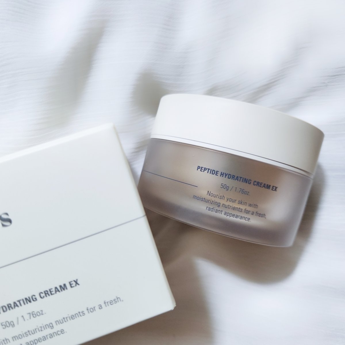 ペプチドハイドレーティングクリーム EX/favs/フェイスクリームを使ったクチコミ（1枚目）