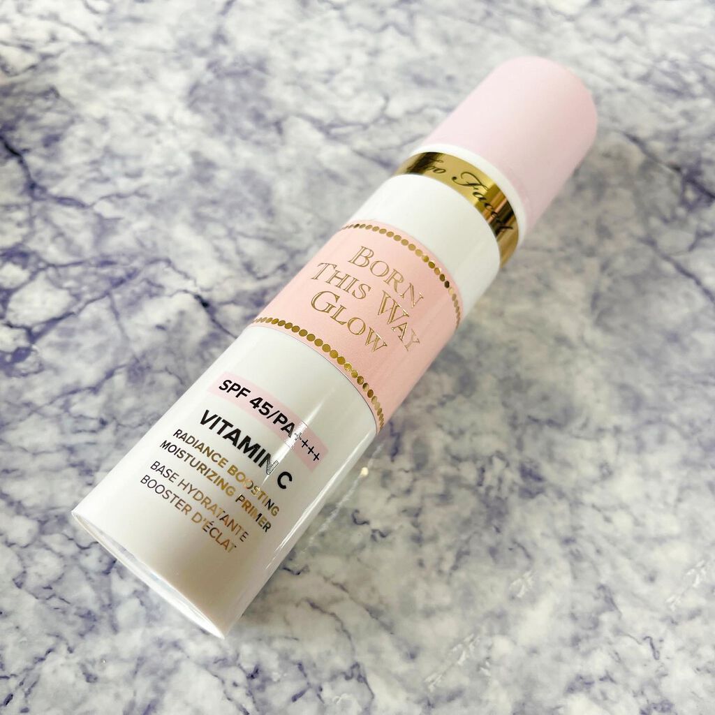 ボーン ディス ウェイ グロウ モイスチュアライジング メイクアップ プライマー/Too Faced/化粧下地を使ったクチコミ（1枚目）