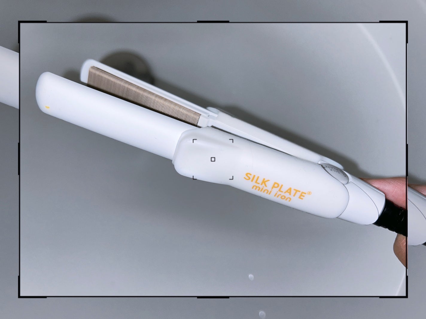 シルクプレート ミニアイロン/KINUJO/ストレートアイロンを使ったクチコミ(1枚目)