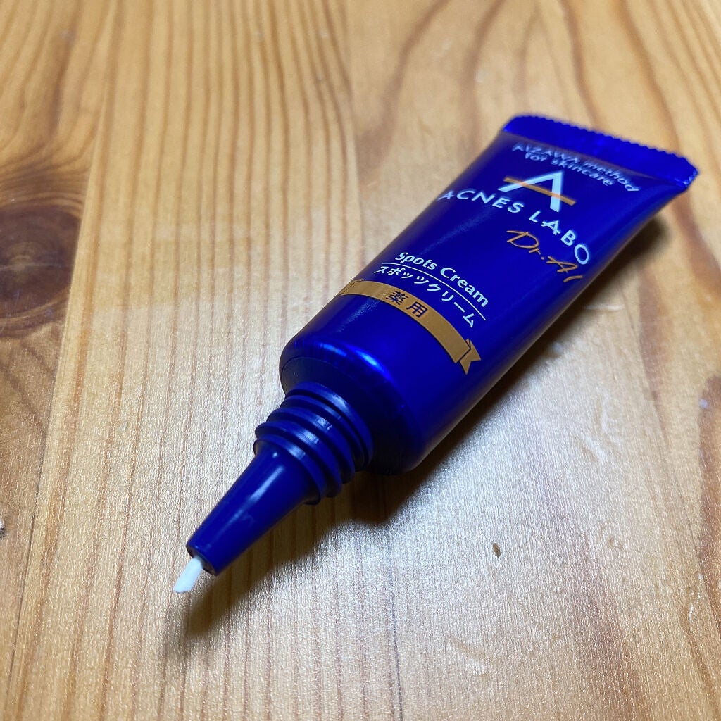 薬用ニキビケア スポッツクリーム/アクネスラボ/フェイスクリームを使ったクチコミ(2枚目)