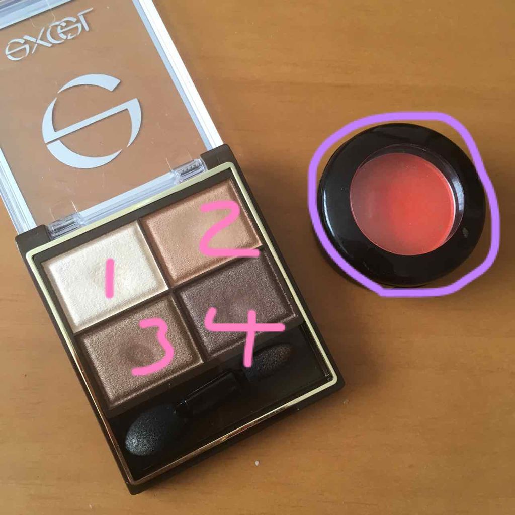 スキニーリッチシャドウ/excel/アイシャドウパレットを使ったクチコミ（1枚目）
