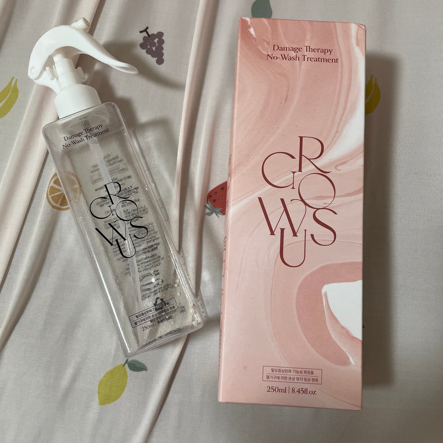 洗い流さないトリートメント/GROWUS/アウトバストリートメントを使ったクチコミ(1枚目)