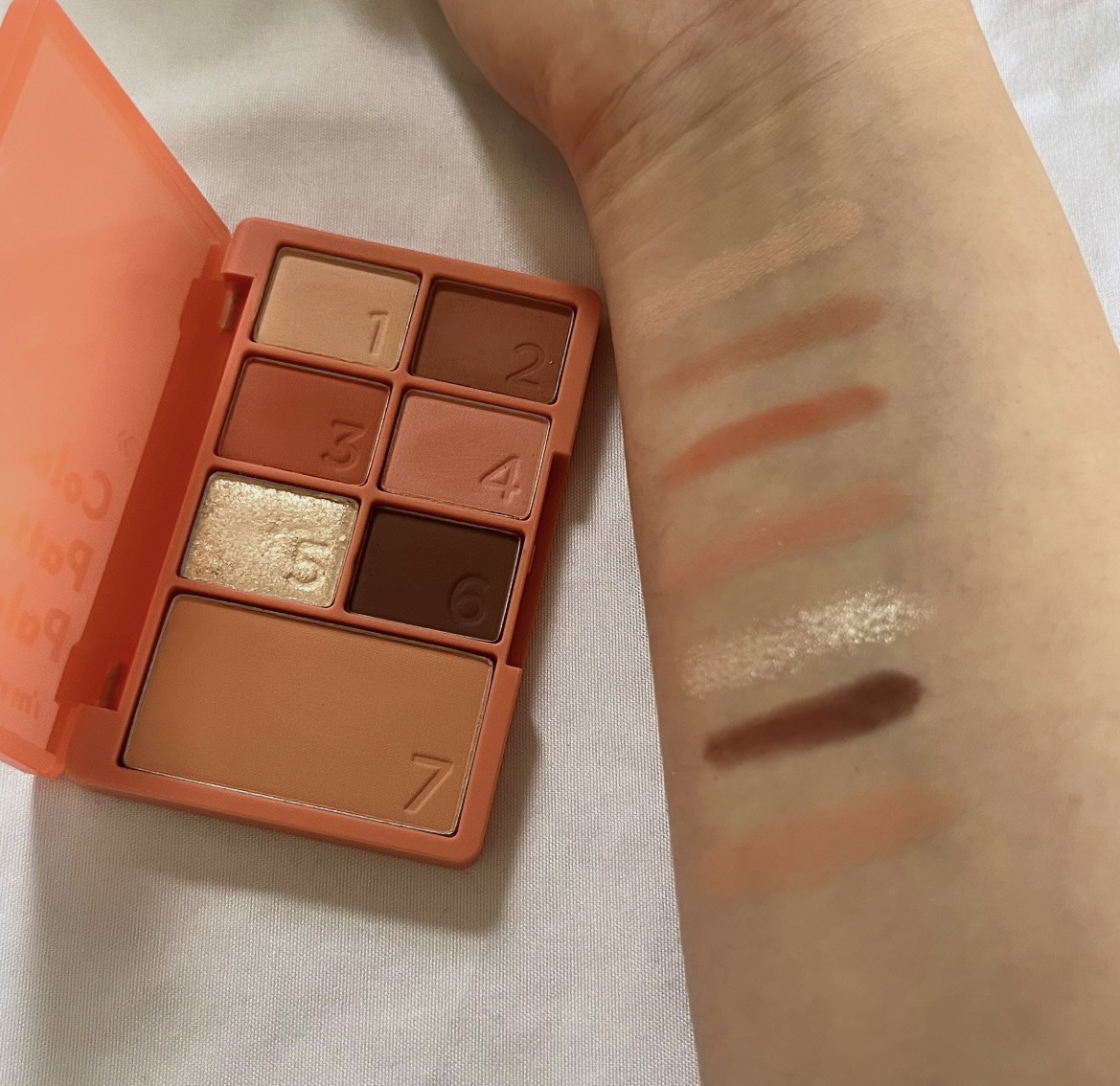 カラーパターンパレット/i’m meme/マルチパレットを使ったクチコミ（2枚目）